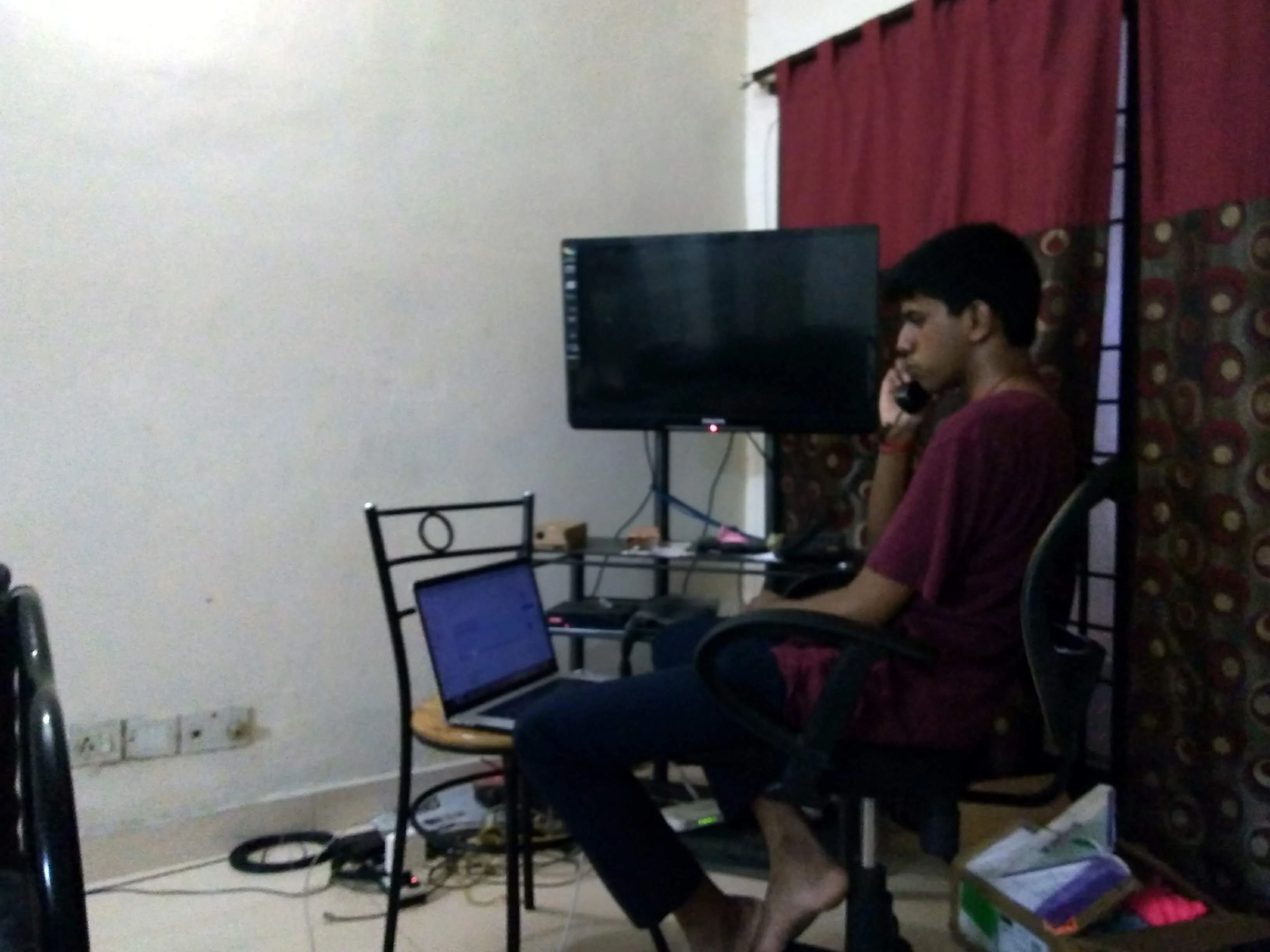 Subby working on Galiboo in India