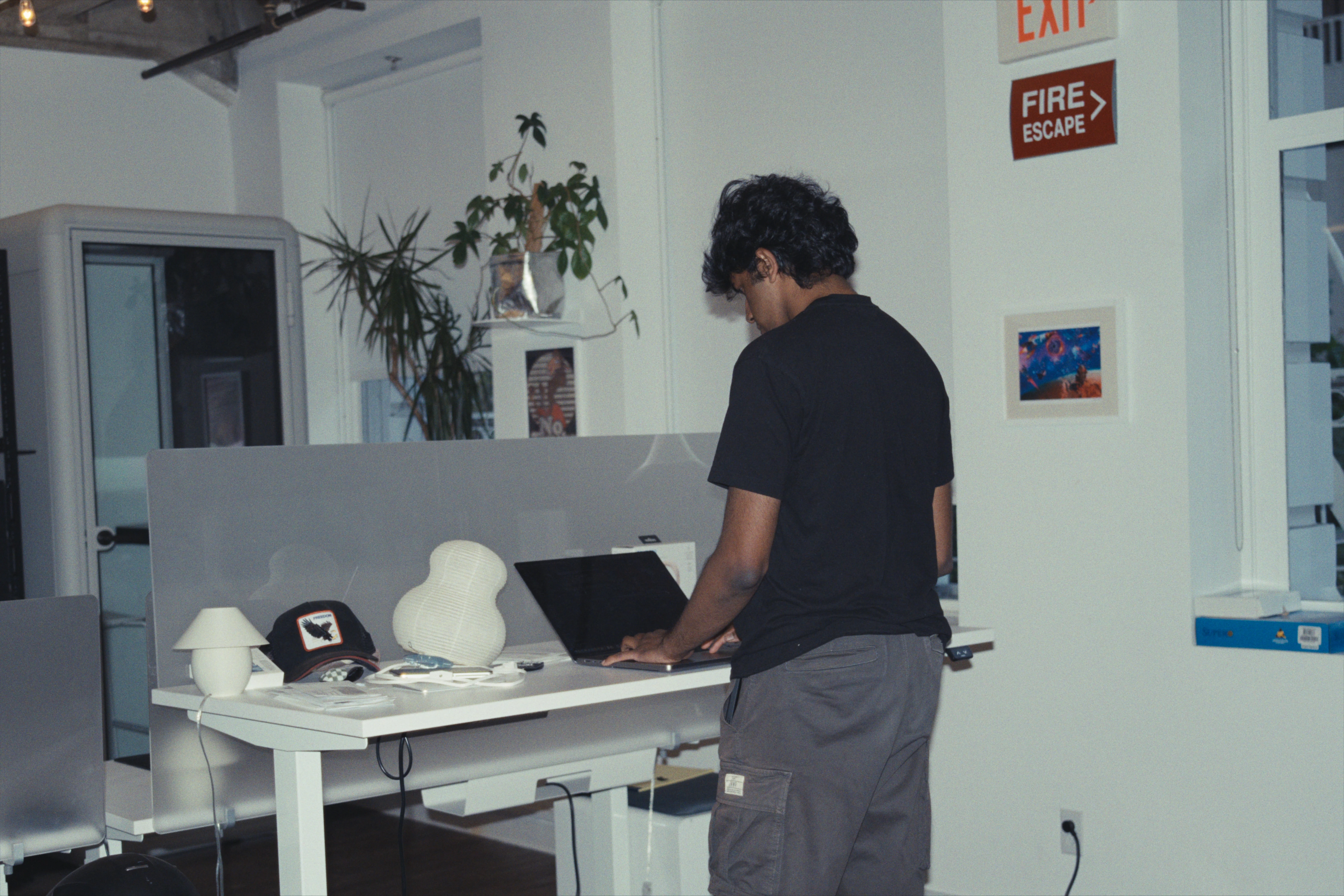 Subby working
